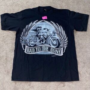 Vintage Taz Shirt Mens XL 90s Single Stitch Bad To The Bone Warner Bros USA New